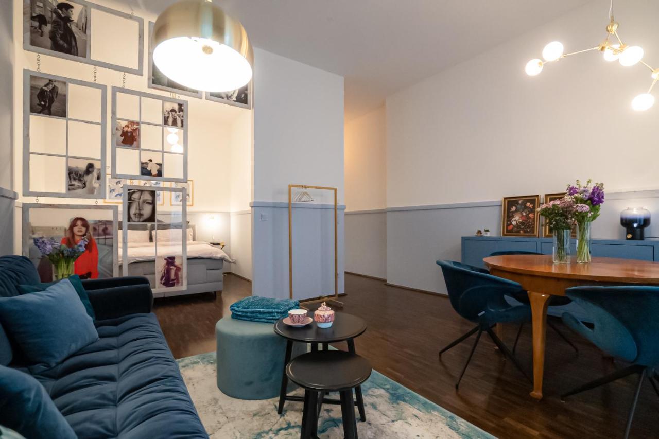 Designer Loft-Ferienwohnung Im Zentrum Mit Tiefgaragen-Parkplatz, Waschmaschine Und Privatterrasse 莱比锡 外观 照片